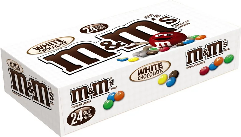 M&M'S White Chocolate Singles 1.5 Oz