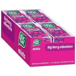 ''Tic Tac Big Berry Adventure Mints 1oz, 12ct''