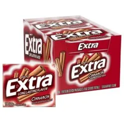 ''Extra Cinnamon Gum 15pcs, 10ct''