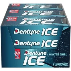 ''Dentyne Ice Winter Chill Gum 16pcs, 9ct''