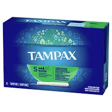 TAMPAX SUPER 10 Tampons