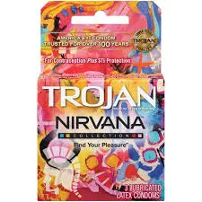 Trojan Nirvana Collection Variety Pack Condoms, 3ct