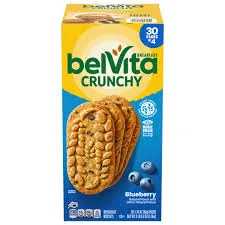 Belvita Breakfast Biscuits Blueberry 1.76oz, 30ct