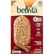 Belvita Breakfast Biscuits Cinnamon 1.76oz, 30ct